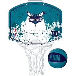 Wilson NBA Charlotte Hornets Team Mini Basketballset teal