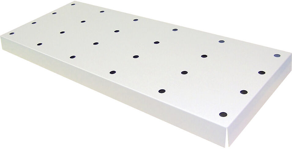 Lochblechabdeckung für Bodenauffangwanne, BxTxH 1017 x 482 x 66 mm, pulverbeschichtet asecos