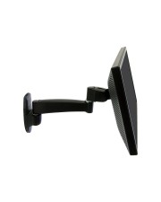Ergotron 200 Series Wall Mount Arm Wandhalterung für LCD-Display Stahl Schwarz Bildschirmgröße: bis zu 61 cm 24 Zoll (45-233-200)