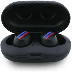 BMW Headphones Bluetooth TWS Carbon Metal Logo ENC black (30 h, Kabellos), Kopfhörer, Schwarz