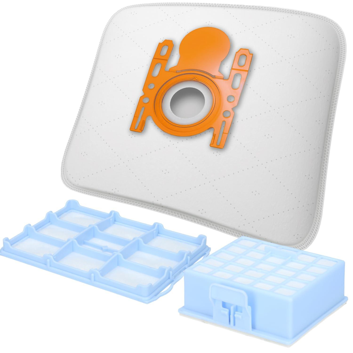 McFilter set met 10 stofzuigzakken, 1 HEPA-filter en 1 motorbeschermingsfilter voor Bosch BSG6 en Siemens VS06G serie