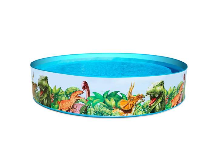 Piscine gonflable Bestway Dinosaur Fill'N Fun pour l'extérieur, la cour, les jeux aquatiques, la piscine familiale, les fêtes aquatiques d'été