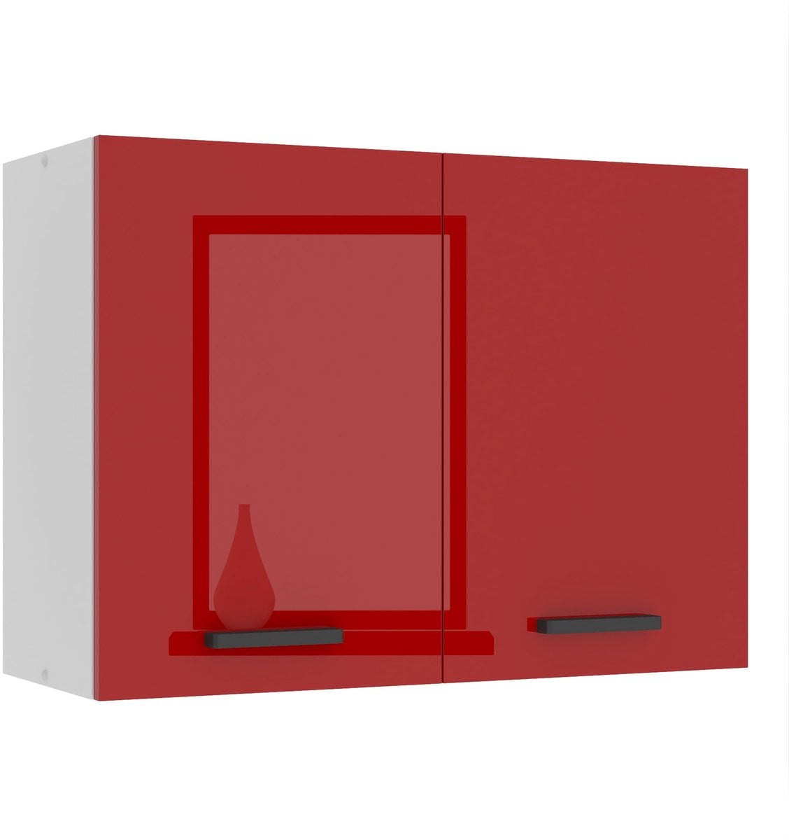 BELINI Hangkast SG met 2 Deuren - Rood Hoogglans