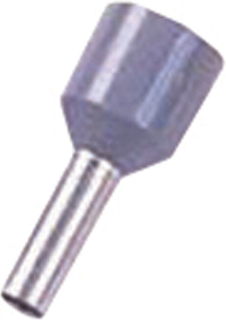 Intercable Tools Manchons à sertir 4 mm² gris ICIAE410K (180794)