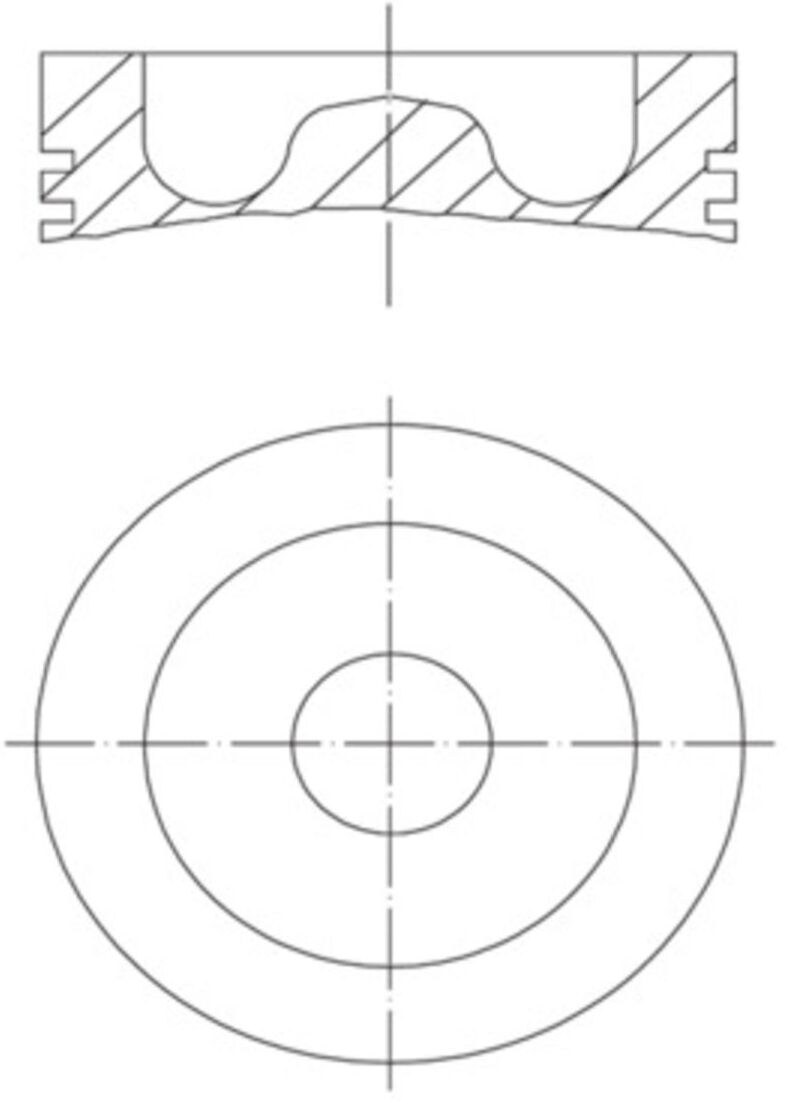 Piston MAHLE 061 PI 00129 000