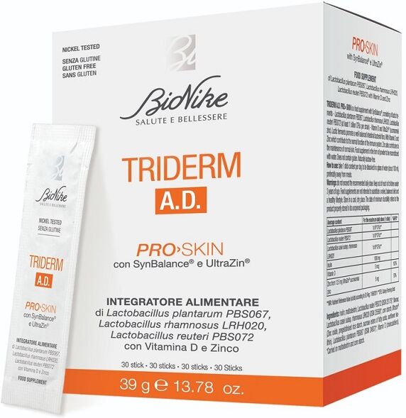 Bionike Triderm A.D., Pro Skin, 30 Stick
