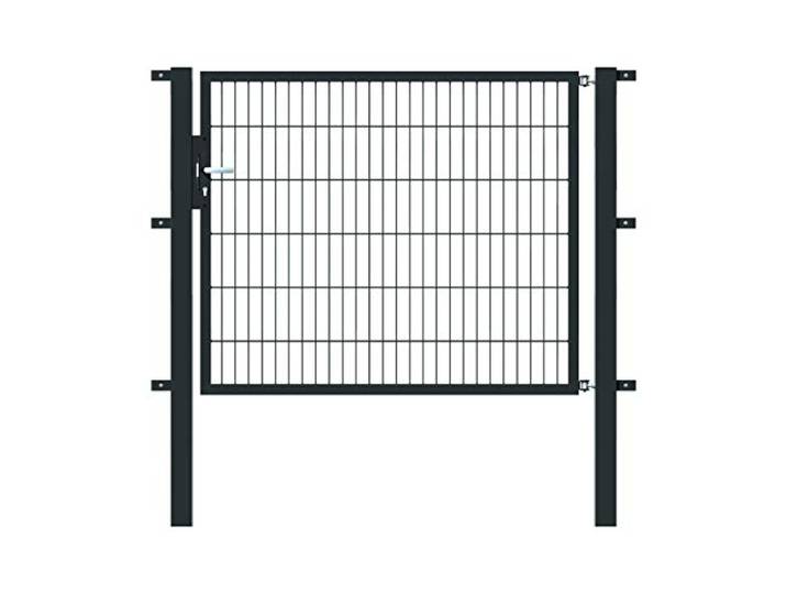 Alberts 647513 Einzeltor Flexo mit Zubehör verschiedene Breiten und Höhen anthrazit Breite 150 cm Höhe 120 cm