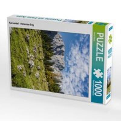 CALVENDO Puzzle Karwendel - Hinterriss Eng 1000 Teile Lege-Größe 48 x 64 cm Foto-Puzzle Bild von Horst Eisele