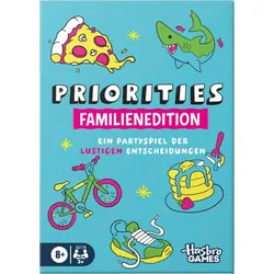 Hasbro Games Priorities Familienedition Partyspiel kooperatives Gesellschaftsspiel ab 8 Jahren