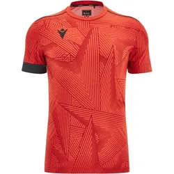 Macron, Herren, Sportshirt, Juan III (XXL), Mehrfarbig, Schwarz