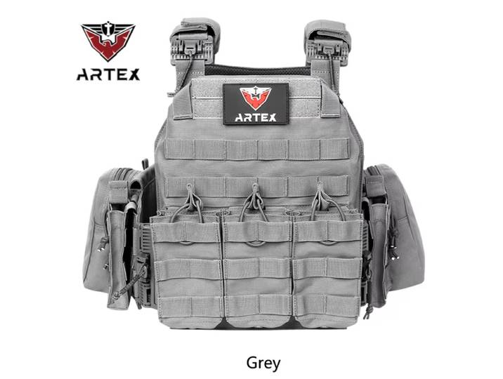 Gilet tactique, gilet de protection réglable pour la chasse en extérieur, gilet porte-plaques, gilet de combat pour airsoft, équipement de combat, gilet de chasse en extérieur.