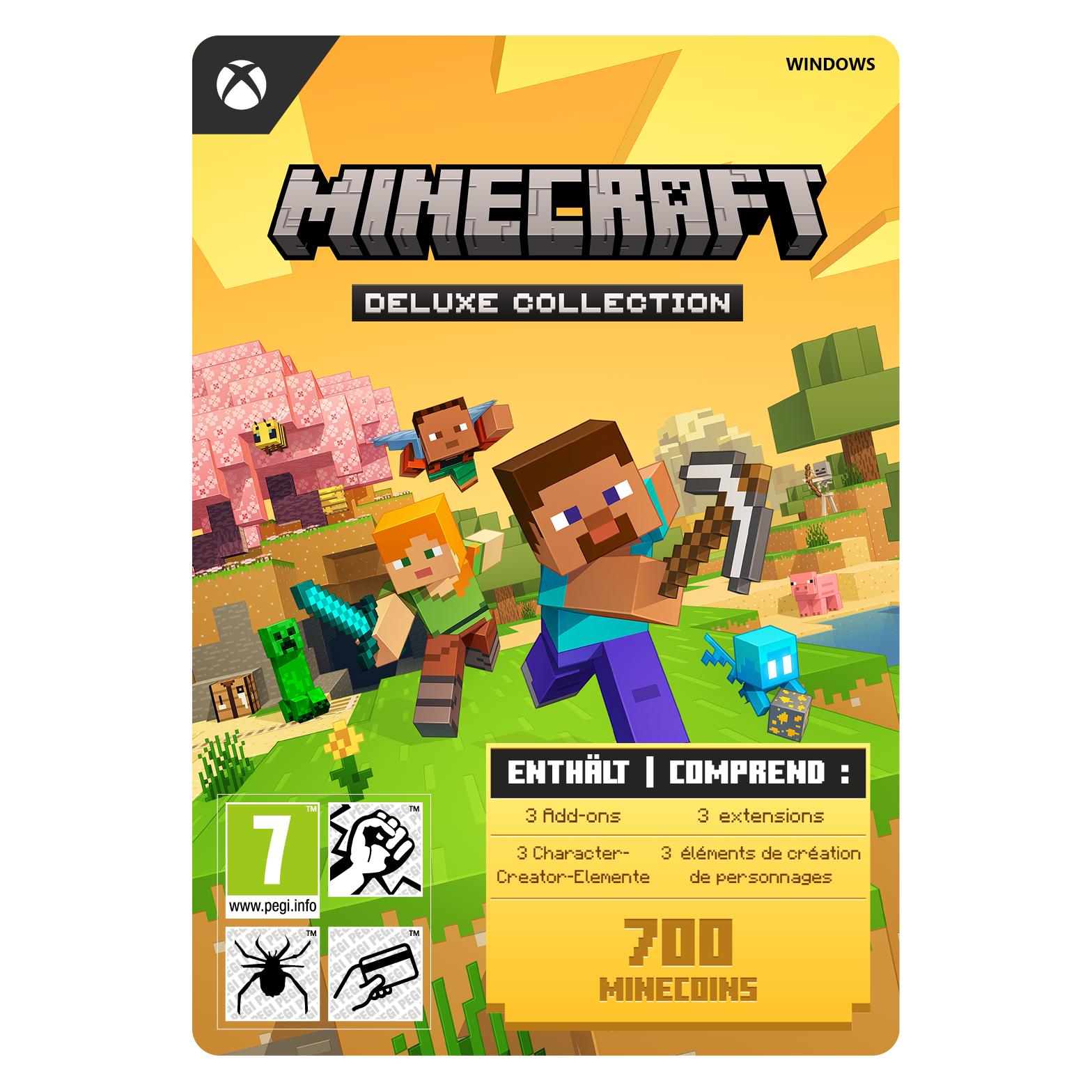 Microsoft Minecraft: Java & Bedrock Edition Deluxe Collection Download Code (2WU-00070)