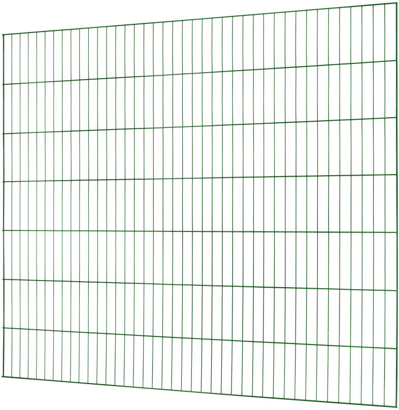 Floraworld Einstabmatten-Zaun Classic 200 x 175 cm moosgrün