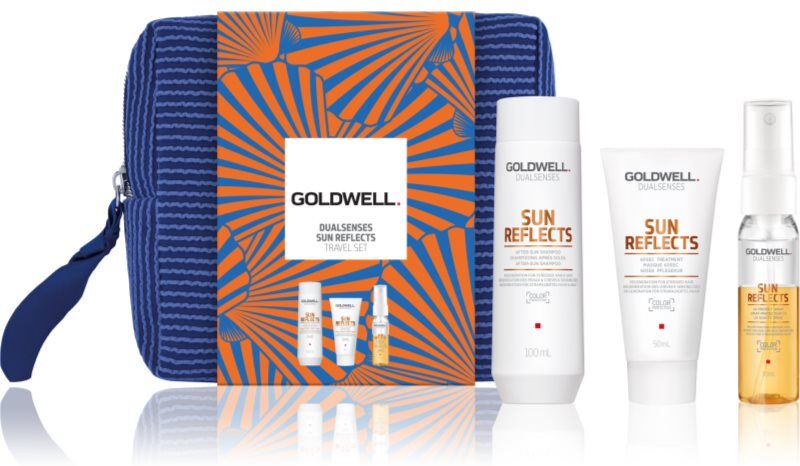 Goldwell Dualsenses Sun Reflects Reiseset für von der Sonne überanstrengtes Haar
