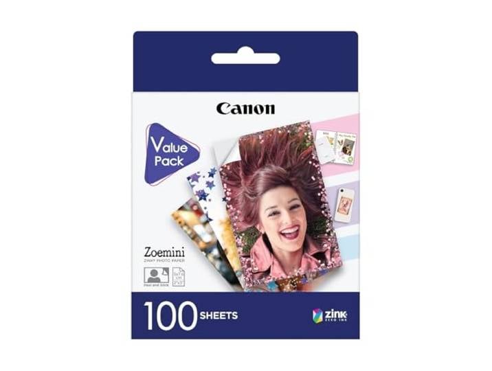 Canon Pack de 100 feuilles Zink ZP 2030 pour Zoemini 1 et 2