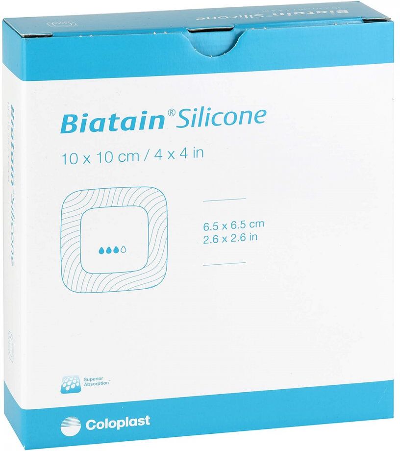 Biatain Silicone Schaumverband 10x10 cm