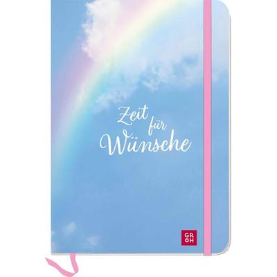 Notizbuch Zeit für Wünsche Regenbogen, Notizbuch von , Groh