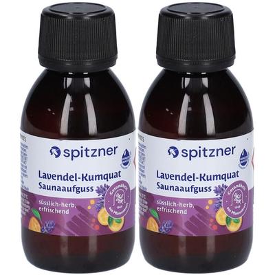 Spitzner Saunaaufguss Lavendel-Kumquat x2 2x125 ml Konzentrat
