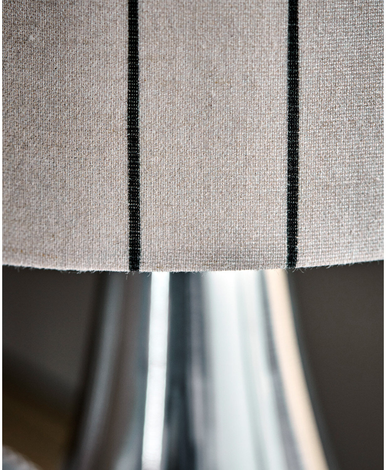 House Doctor Tulip Bordslampa Silver Finish