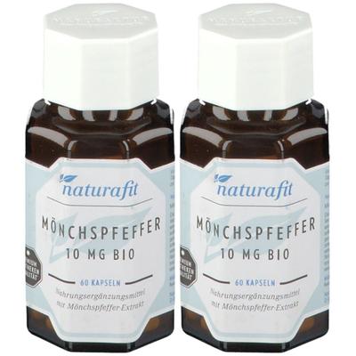 Naturafit Moenchspfeffer Bio 2x 2x60 St Kapseln