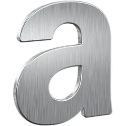BASI 7300-0012 HN 150-a Hausnummer a Edelstahl Haus Nummer Buchstabe