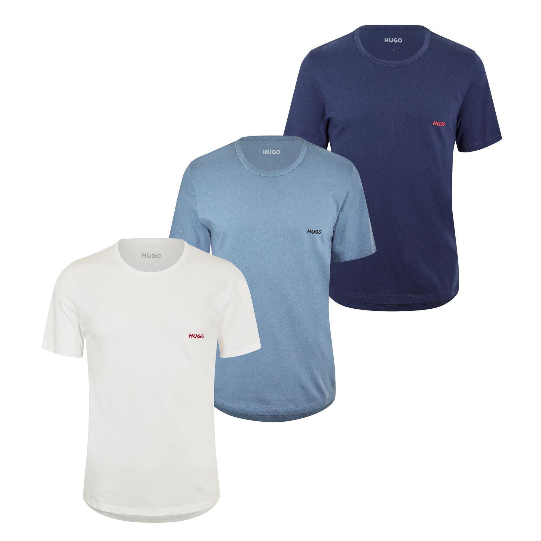 Herren Hugo Pack von Pyjama-T-Shirts in Verschiedene