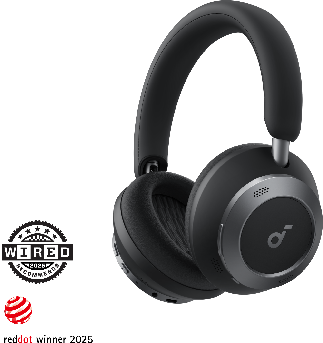soundcore Space One Pro   Super Foldable Over-Ear Headphones Jet Black