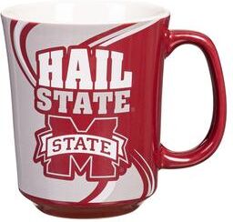 Evergreen Mississippi State University, 14 oz Ceramic Coffee Mug w/ Gift Box