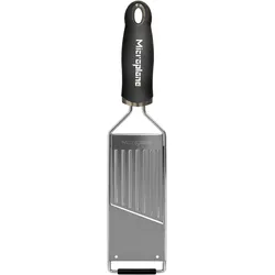 Microplane Gourmet Slicer, Küchenreibe, Schwarz, Silber