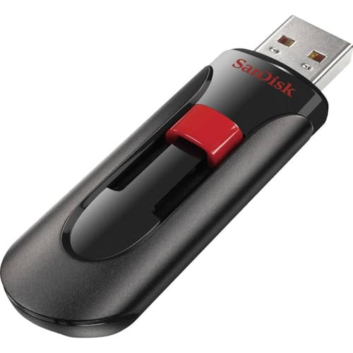 SanDisk Cruzer Glide USB-Flashdrive 128 GB Zwart