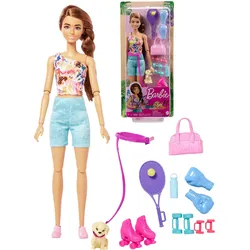 Barbie Athletic Trainer mit Outdoor-Ausrüstung