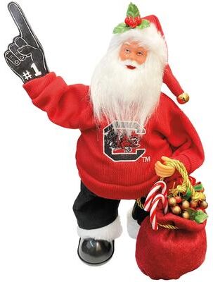 Santa's Workshop "NCAA 12"" South Carolina Animated/Musical Santa"