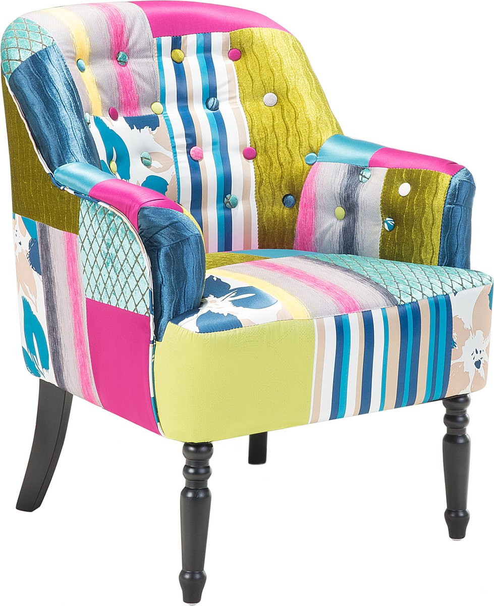 Beliani Fauteuil Mandal Retro - Limegroen - Polyester