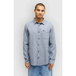 Quiksilver Motherfly Heather Hemd dark navy heather Gr. XL