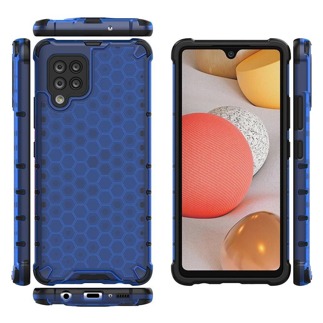 Hurtel Honeycomb Case armor cover with TPU Bumper for Samsung Galaxy A42 5G blue (Samsung Galaxy A42 5G) (1404978613)