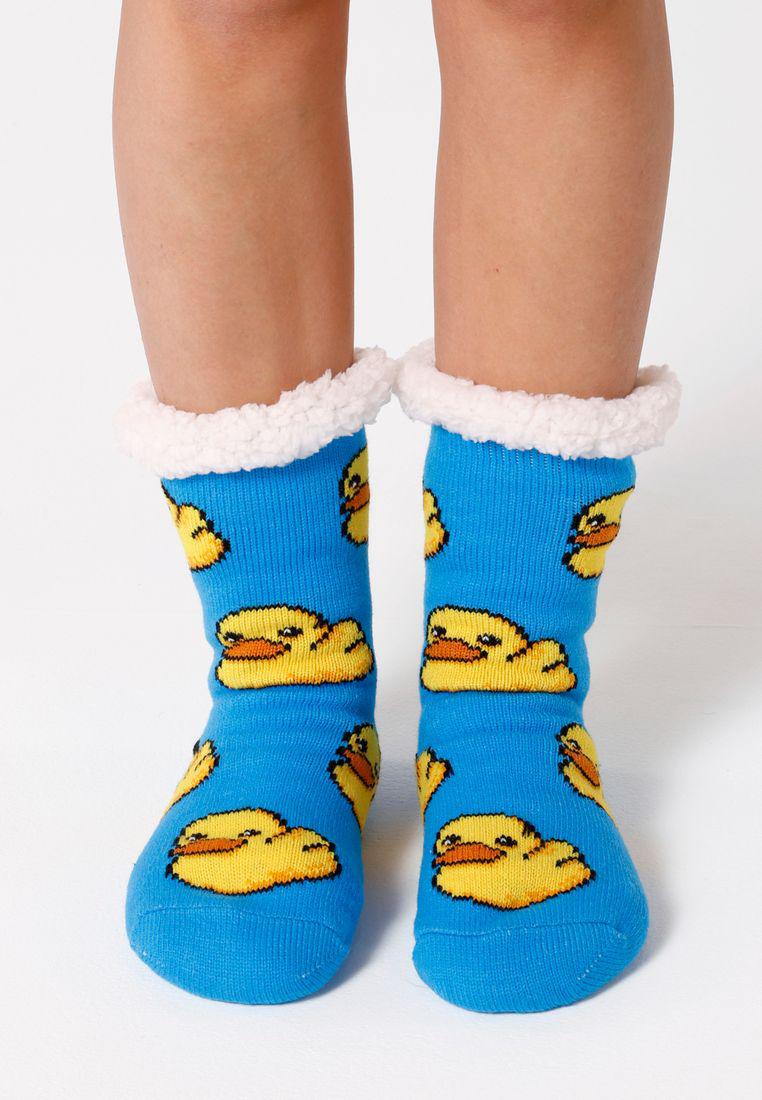 "Ruuber Duck" Sherpa sokken