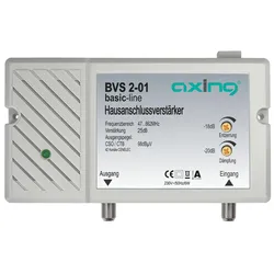 Axing BVS2-01 CATV-Verstärker 25 dB, 98 dBμV BVS00201 BVS 2-01