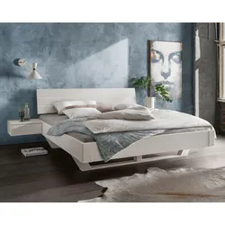 Massivholz »La Dolce Vita IV WHITE-EDITION« Kiefer Massivholzbett 140x200 cm