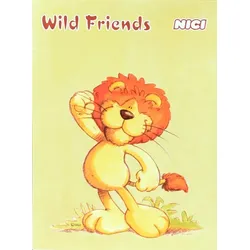 NICI - Wild Friends Notizblock mit Sticker (A6)