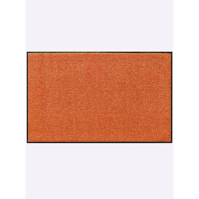 Fußmatte SALONLOEWE Gr. 4, orange (terra), B:60cm H:7mm L:180cm, Kunstfaser, Polyamid, Teppiche, Fußmatte