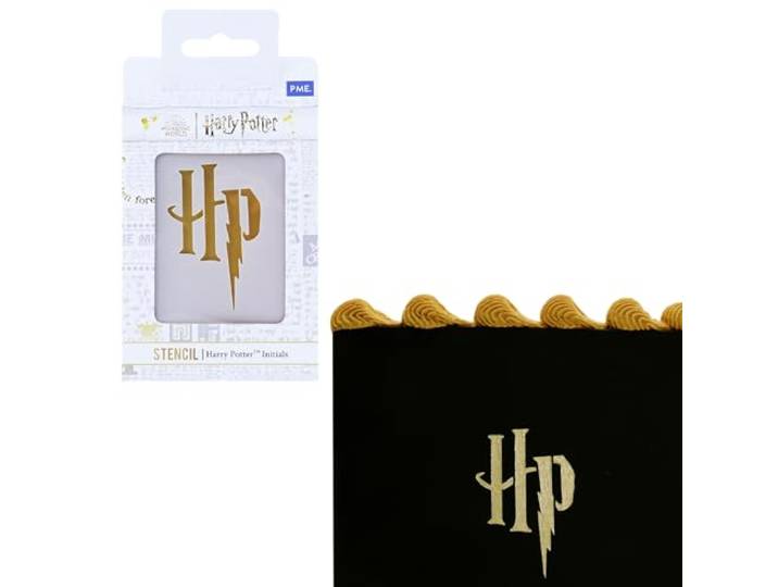 PME Harry Potter taartsjabloon, HP logo, groot