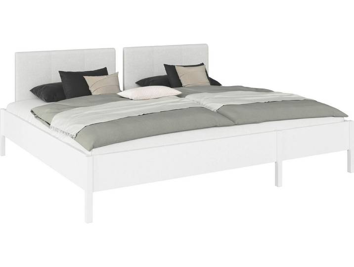 rauch Bett Familienbett XXL Familiengröße Ehebett Doppelbett Co-Sleeping MARE (flexible Umbaumöglichkeit in Einzelbetten), 240x200 cm und 270x200 cm - mit oder ohne Kopfteil MADE IN GERMANY