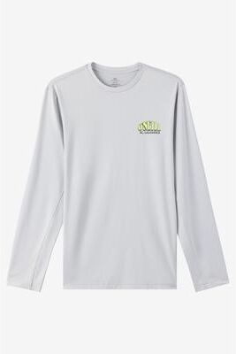 O'Neill s Phrase Upf Long Sleeve T-Shirt in High Rise, Size Small, Elastane/Polyester