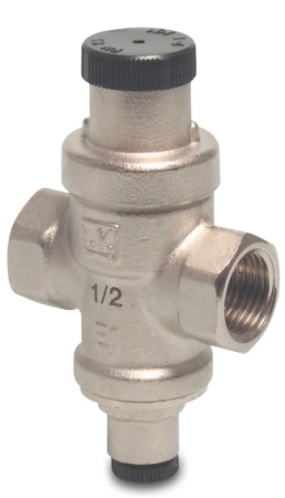 Rain-Bird Messing Druckminderer Vernickelt 3/4" einstellbar, Druckventil, Innengewinde 2.21