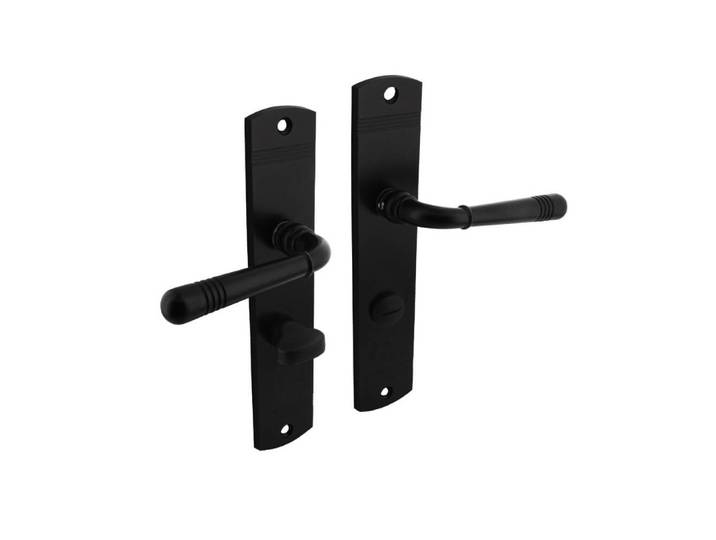 Deurklink Helena WC-sluiting 63/8 zwart Intersteel - 0023.170565