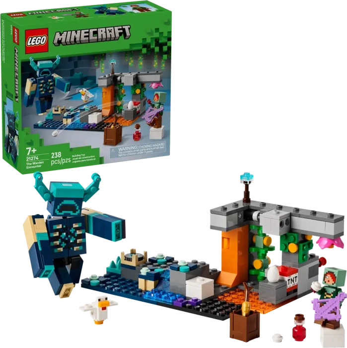 LEGO Minecraft 21274 Begegnung mit dem Wächter