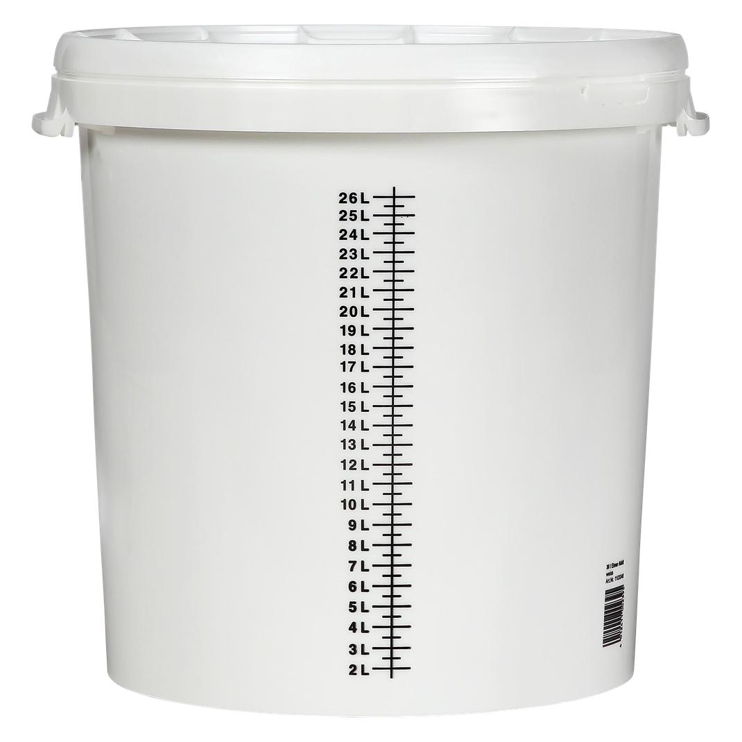 HP Autozubehör Anrühreimer 30 l weiss Polypropylen (1 Stk.) (1103040)