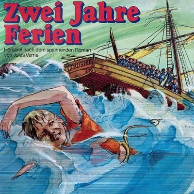 Jules Verne, Zwei Jahre Ferien - Jules Verne,Konrad Halver, Audio, 4260507159410