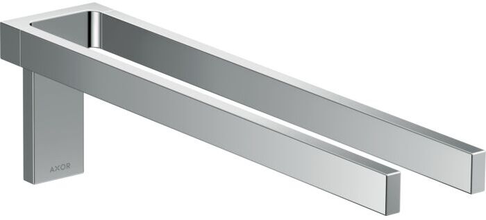 Hansgrohe Axor Universal Rectangular Handtuchhalter 42622000 380mm, zweiarmig, feststehend, chrom