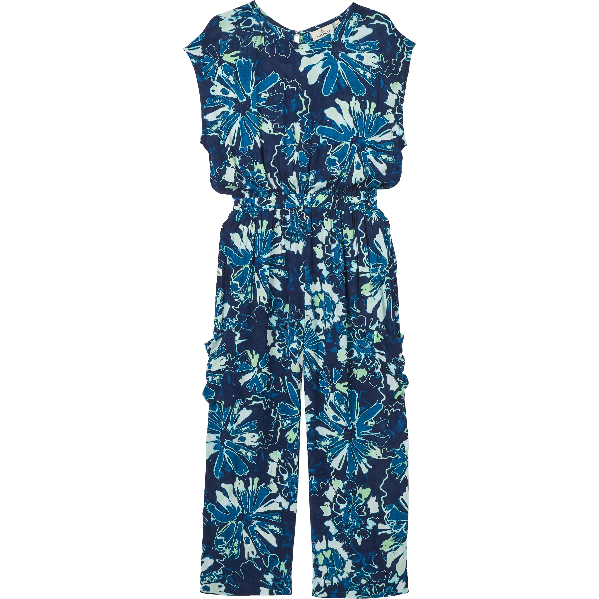 Passenger Thimbleberry Jumpsuit Damen Jumpsuits blau Größe S Lifestyle Schnell trocknend